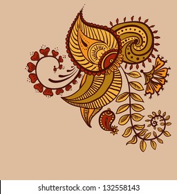vector floral design