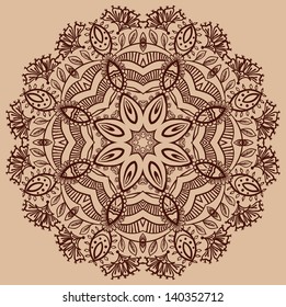  Vector floral design