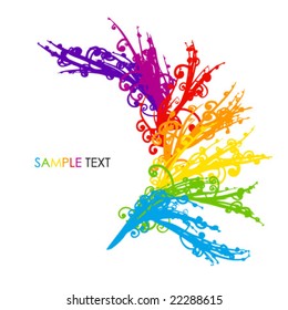 Design Floral de Vetor