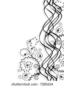 vector floral design