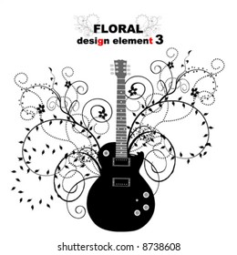 vector floral design element