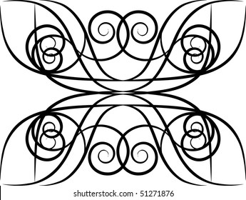 vector floral design elements