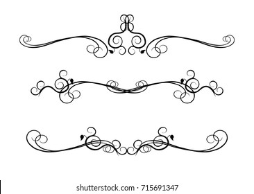 vector floral design elements