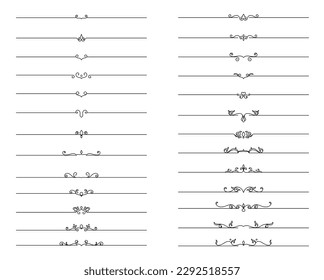 
vector floral dividers decoration elements new collection pack