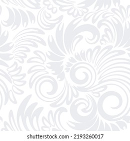 Patrón abstracto vectorial floral elegante sin fisuras