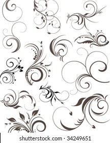 vector floral element