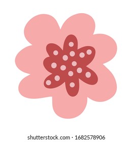 Vector floral element for creating fashion prints, postcard, wedding invitations, banners, floral arrangement illustrations, bouquets.