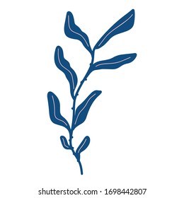Vector floral element for creating fashion prints, postcard, wedding invitations, banners, floral arrangement illustrations, bouquets.