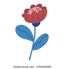 Vector floral element for creating fashion prints, postcard, wedding invitations, banners, floral arrangement illustrations, bouquets.