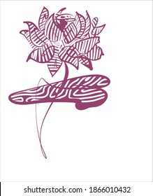 
 
Vector floral fashion  Decorative background for digital design with beautiful   lotus, water lily, lily