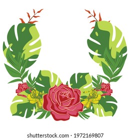 Vector Floral Foliage Graphic Set