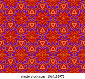 Vector floral Geometric Background. Seamless pattern For business, presentation, banner, wallpaper and floral illustration.