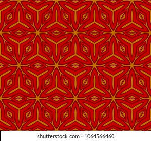 Vector floral Geometric Background. Seamless pattern For business, presentation, banner, wallpaper and floral illustration.