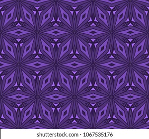 Vector floral Geometric Background. Seamless pattern For business, presentation, banner, wallpaper and floral illustration.