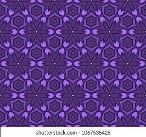 Vector floral Geometric Background. Seamless pattern For business, presentation, banner, wallpaper and floral illustration.