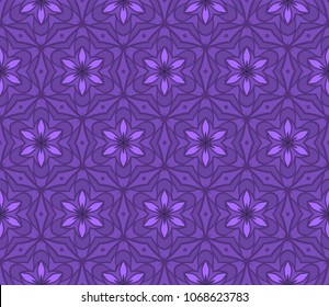 Vector floral Geometric Background. Seamless pattern For business, presentation, banner, wallpaper and floral illustration.