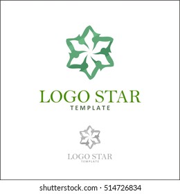 Vector floral icons and logo design templates