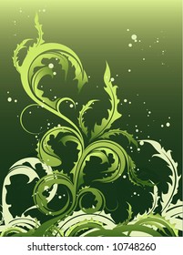 vector floral illustration