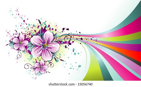 vector floral illustration