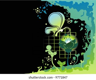 vector floral illustration