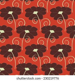  vector abstra?t floral illustration background