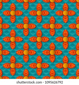 Vector floral illustration background. Abstract pattern of decorative flowers. Design elements for Scrapbook. Can be used for wallpapers, fills images, background, surface