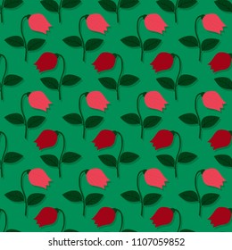 Vector floral illustration background. Abstract pattern of decorative flowers. Design elements for Scrapbook. Can be used for wallpapers, fills images, background, surface