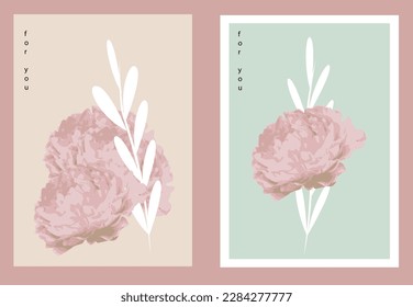 vector floral illustration of beautiful spring cover