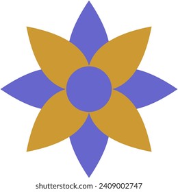 Vector floral motifs of various variations