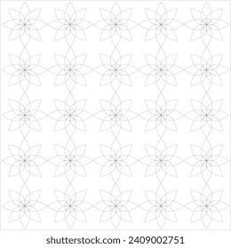 Vector floral motifs of various variations