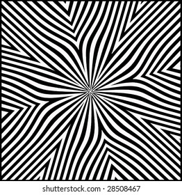 vector - floral optical view