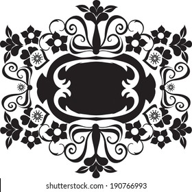 vector floral ornament