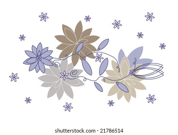 vector floral ornament