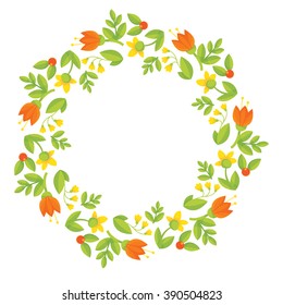 vector floral ornament