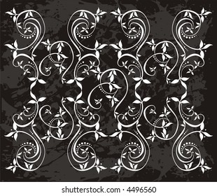 vector floral ornament