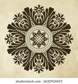 Vektor florale dekorative Design-Elemente.