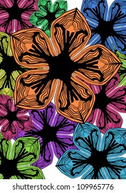 vector floral pattern