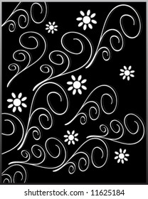 vector - floral pattern