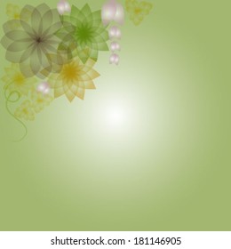 Vector. Floral pattern