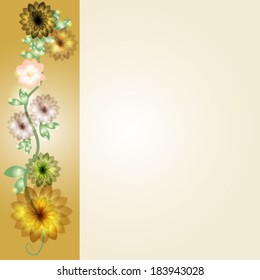 Vector. Floral pattern