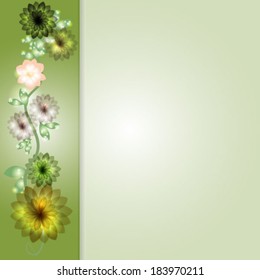 Vector. Floral pattern