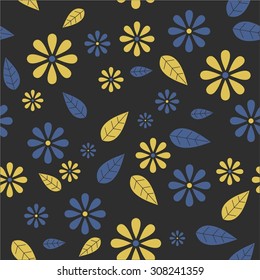 Vector floral pattern