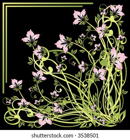 vector floral pattern