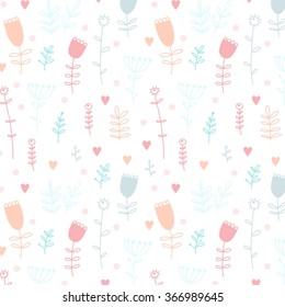 Vector floral pattern