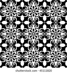 vector floral pattern