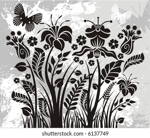 vector floral pattern