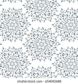 Vector floral pattern. Abstract background