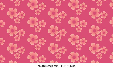 vector floral pattern design illustration for fabric printing, art and creativity