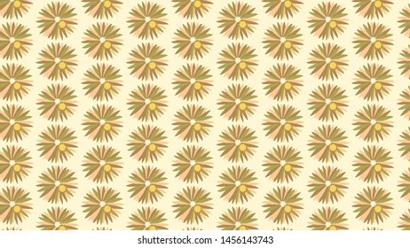 Vector floral pattern design illustration for fabric printing