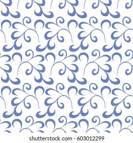 Vector floral pattern. Ornament background